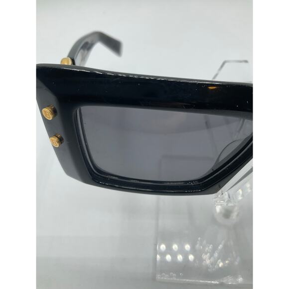 Pre-Owned Balmain Unisex Imperial Sunglasses, Black/Gold - Picture 5 of 9